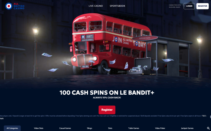 All British Casino Home